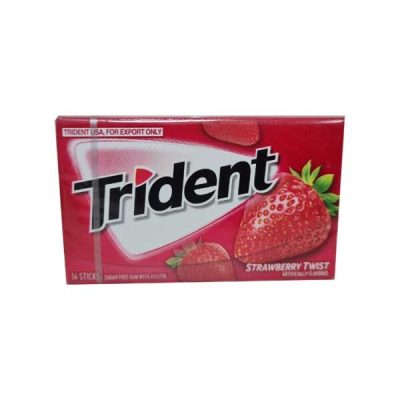 آدامس تریدنت توت فرنگی 14عددی (Trident)