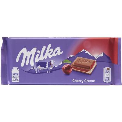 شکلات میلکا با طعم گیلاس 100گرم