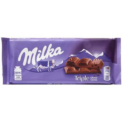 شکلات میلکا تریپل چاکلت 100گرم
