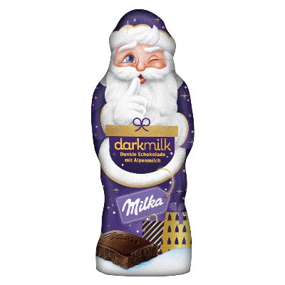 شکلات دارک بابانوئل میلکا (100گرم)