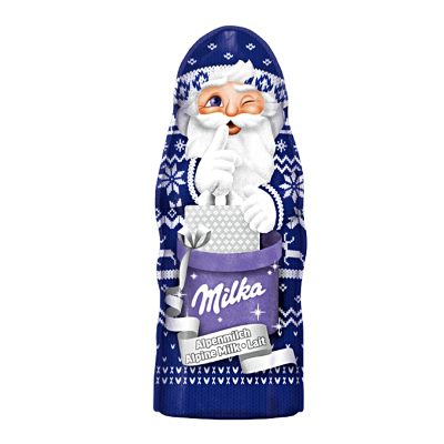 شکلات بابانوئل میلکا با طعم شیری (50گرم)