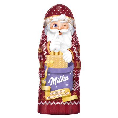 شکلات بابانوئل میلکا طعم شیری (100گرم)