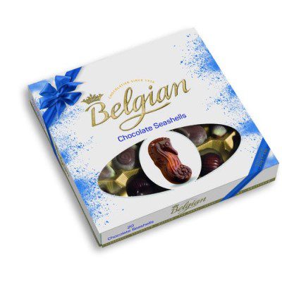 شکلات کادویی صدفی بلژین طعم اورجینال (200گرم)