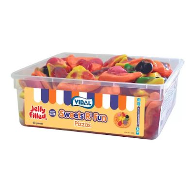 پاستیل ویدال طرح پیتزا (800گرم-جعبه ای)