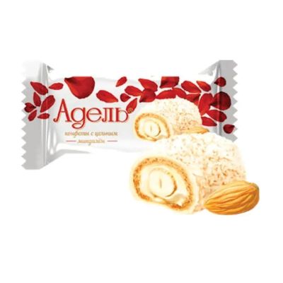 شکلات پذیرایی آدل با کرم نارگیل و بادام درختی (250گرم)