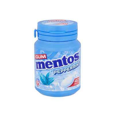 آدامس بدون شکر منتوس با طعم نعنا تند (40عددی)