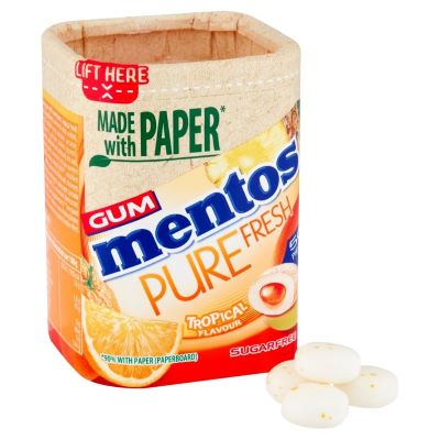 آدامس منتوس بدون قند طعم پرتقال (50عددی)