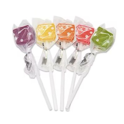 آبنبات چوبی طرح تاس (پک میکس 5عددی)