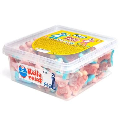 پاستیل مغزدار خرسی توتفرنگی ویدال (75عددی)