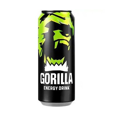 انرژی زا روسی گوریلا طعم لیموناد (450میلی لیتر)