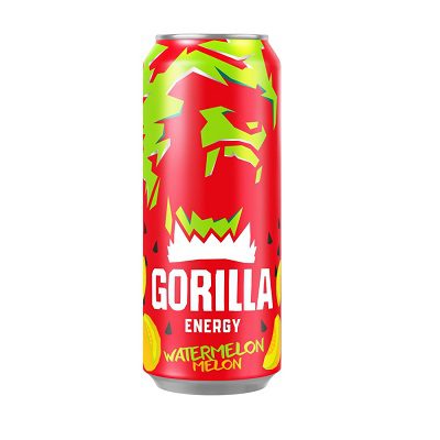 انرژی زا روسی گوریلا طعم هندوانه (450میلی لیتر)