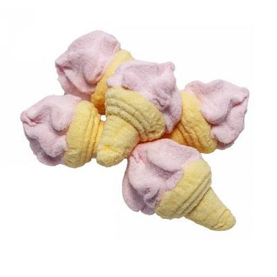 مارشمالو بستنی وانیلی بولگاری ایتالیا (فله-95گرم)