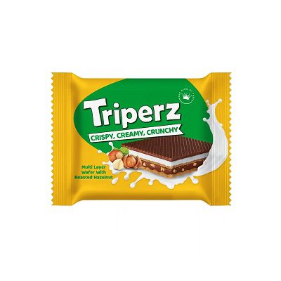 ویفر تریپرز با کرم فندق و شیری (25گرم)
