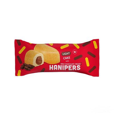 کیک وانیلی با کرم شکلاتی هانیپرز (36گرم)