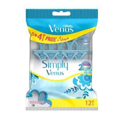 تیغ اصلاح زنانه ژیلت ونوس 2تیغه (12عددی)