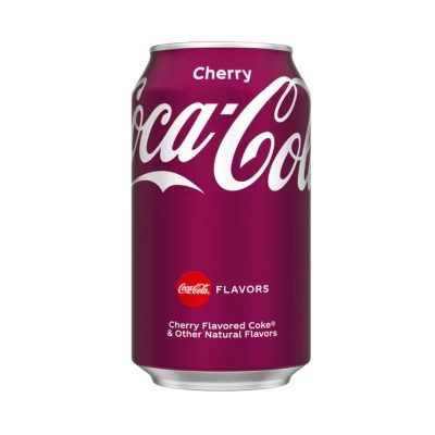 نوشابه کوکا کولا طعم گیلاس (330میلی لیتر)