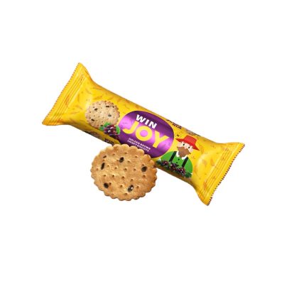 بیسکویت وین جوی زرماکارون سبوس دار با تکه های کشمش (150گرم)