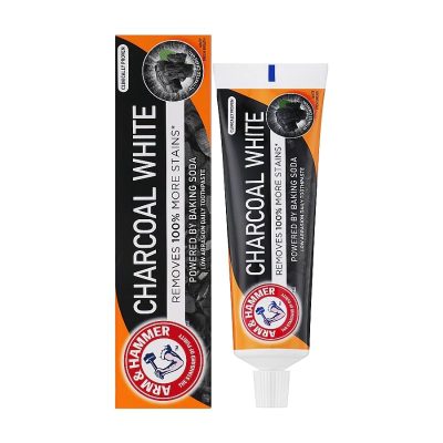 خمیر دندان زغالی سفید کننده آرم اند همر (75میلی لیتر)