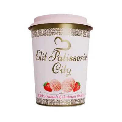 دراژه بیسکویتی الیت توتفرنگی شیری (100گرم)