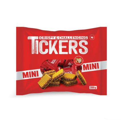 ویفر فندقی تیکرز زرماکرون (200گرم)