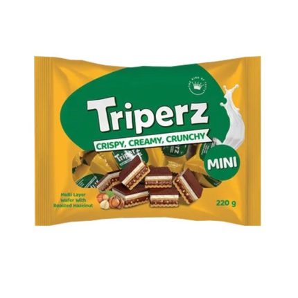 ویفر کریسپی فندقی تریپرز (200گرم)