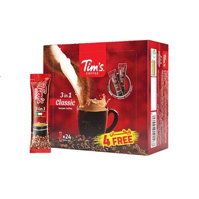 کافی میکس 3 در 1 تیمز (24عددی)