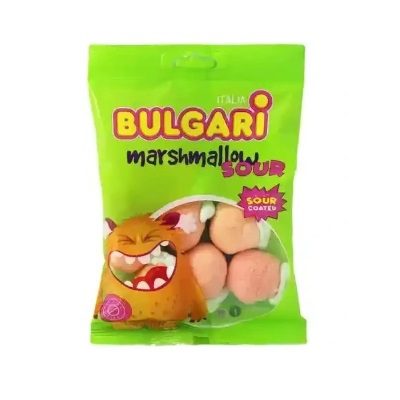 مارشمالو هلو ترش مغز دار بولگاری (75گرم)