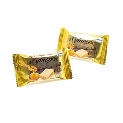 ویفر روسی زیموپوک طعم عسل و وانیل